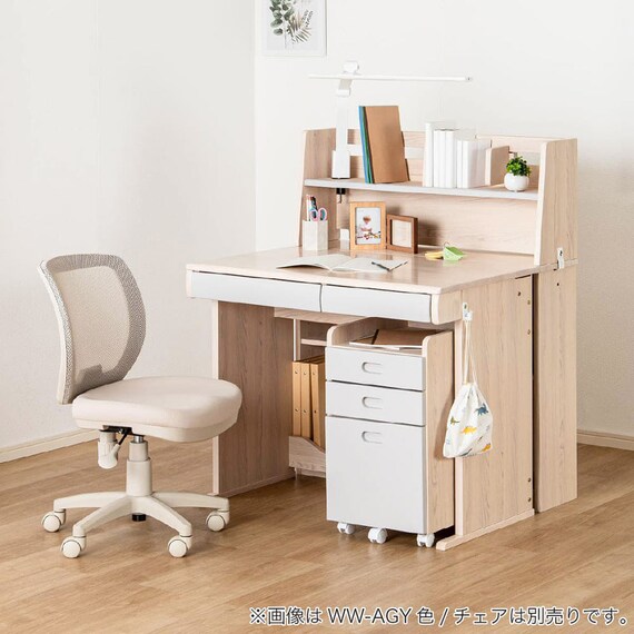 くみあわせデスク(ESフレクス2 MMD-560 WW-WW)【島忠ホームズ商品】 14枚目画像