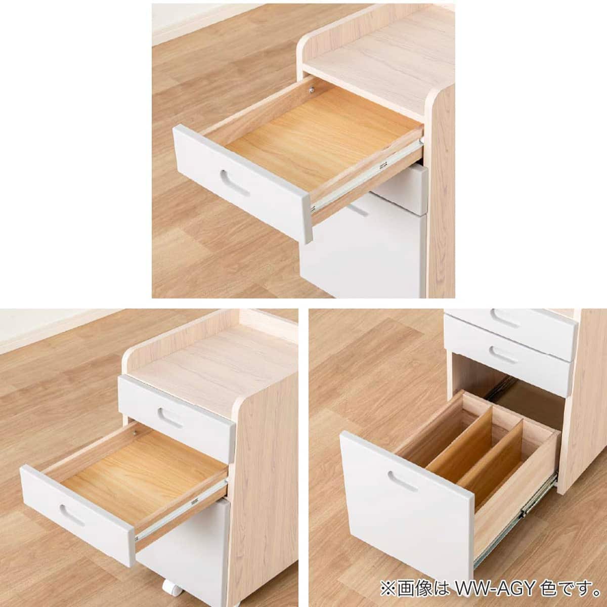 くみあわせデスク(ESフレクス2 MMD-560 WW-WW)【島忠ホームズ商品