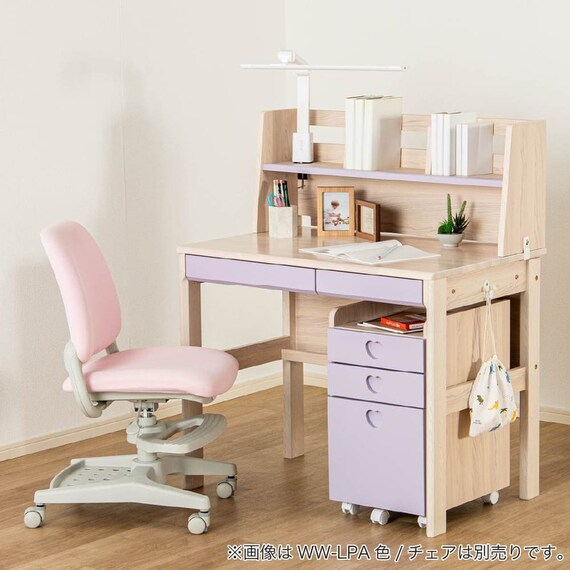 スタンダードデスク ワゴン+デスクライト付き(ESスマート2 SR-560 WW-WW)【島忠ホームズ商品】 14枚目画像