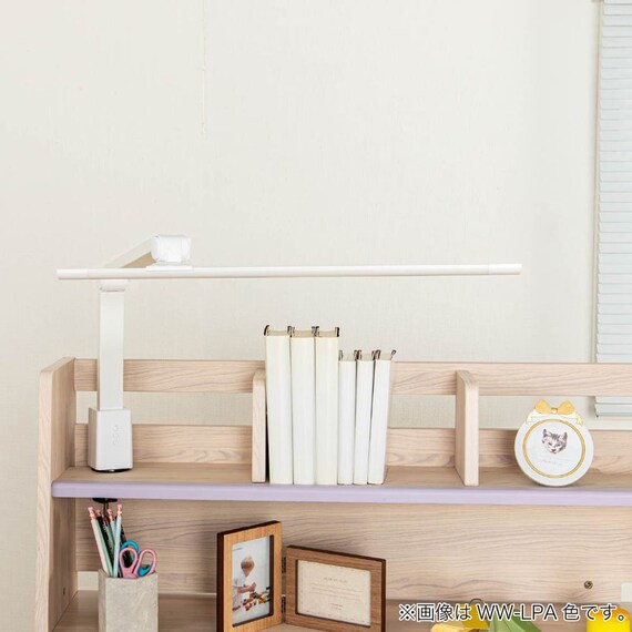 スタンダードデスク ワゴン+デスクライト付き(ESスマート2 SR-560 WW-WW)【島忠ホームズ商品】 18枚目画像
