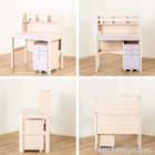 スタンダードデスク ワゴン+デスクライト付き(ESスマート2 SR-560 MP-MP)【島忠ホームズ商品】 21枚目画像