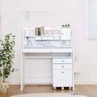 スタンダードデスク ワゴン+デスクライト付き(ESステラ2 MS-560 WP)【島忠ホームズ商品】 14枚目画像