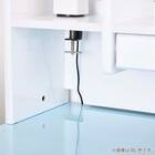 スタンダードデスク ワゴン+デスクライト付き(ESステラ2 MS-560 WP)【島忠ホームズ商品】 17枚目画像