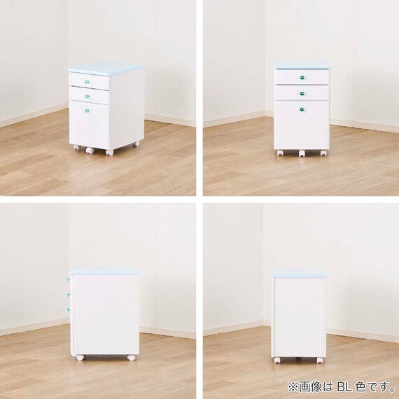 スタンダードデスク ワゴン+デスクライト付き(ESステラ2 MS-560 WP)【島忠ホームズ商品】 20枚目画像