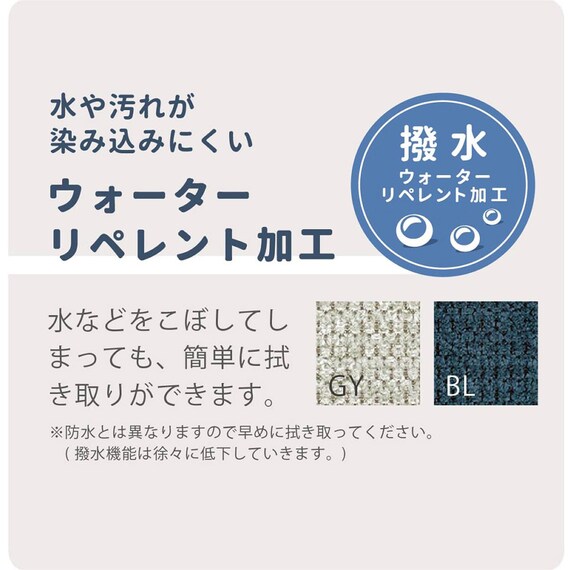 2人掛けソファ 布張りタイプ(アイラ GY)【島忠ホームズ商品】 7枚目画像
