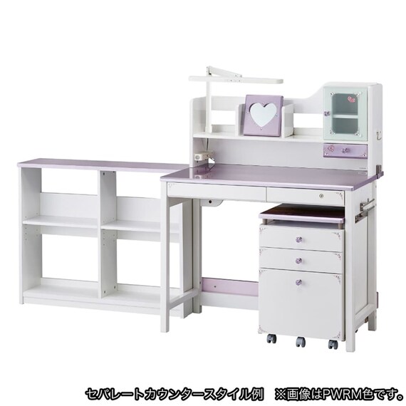 くみあわせデスク(デコプリ SDF447 PWRM)【島忠ホームズ商品】 9枚目画像