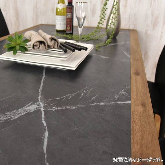 ダイニングテーブル(TF-150 BK)【島忠ホームズ商品】 5枚目画像