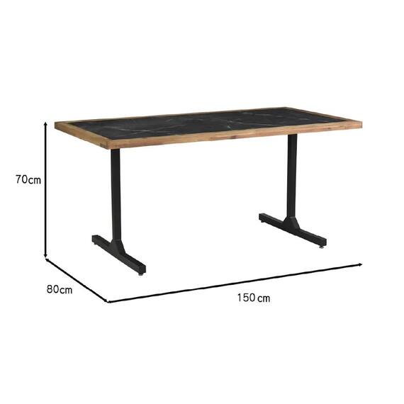 ダイニングテーブル(TF-150 BK)【島忠ホームズ商品】 8枚目画像