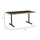 ダイニングテーブル(TF-150 BK)【島忠ホームズ商品】 8枚目画像