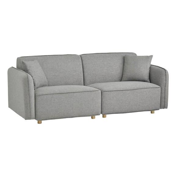 3人掛けソファ 布張りタイプ(クレール GY)【島忠ホームズ商品】 1枚目画像