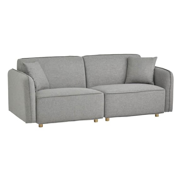 3人掛けソファ 布張りタイプ(クレール GY)【島忠ホームズ商品】 1枚目画像