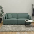 3人掛けソファ 布張りタイプ(クレール GY)【島忠ホームズ商品】 2枚目画像