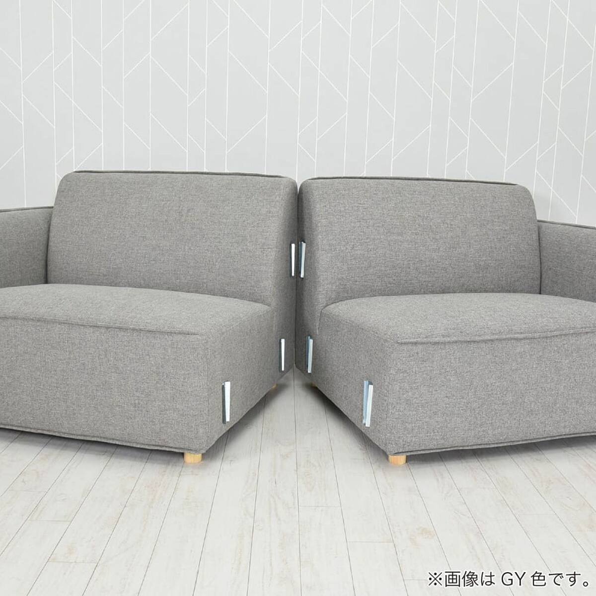 【本日まで10%オフ】【3人掛けソファ】シマホキルトⅡ（島忠S・ニトリ） 3人掛けソファ 布張りタイプ(クレール GY)【島忠ホームズ商品