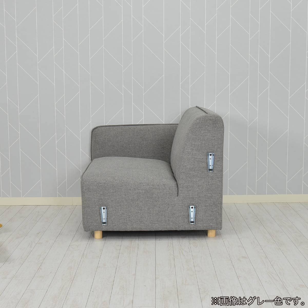 3人掛けソファ 布張りタイプ(クレール GY)【島忠ホームズ商品