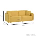 3人掛けソファ 布張りタイプ(クレール GY)【島忠ホームズ商品】 7枚目画像