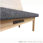 リビングダイニングソファ(ディオネ 140 OAK/CHA)【島忠ホームズ商品】 4枚目画像