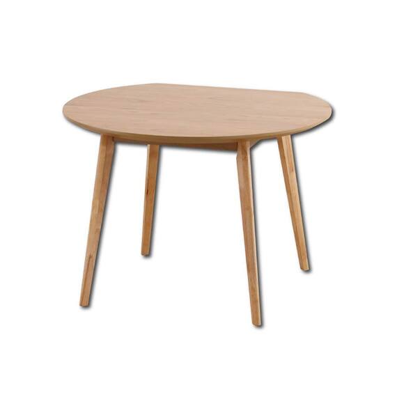 変形ダイニングテーブル(エリッセ 100 LBR)【島忠ホームズ商品】 1枚目画像