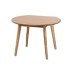 変形ダイニングテーブル(エリッセ 100 LBR)【島忠ホームズ商品】 1枚目画像