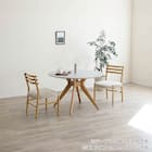 ダイニングテーブル(メイト 110 LBR/LGR)【島忠ホームズ商品】 3枚目画像