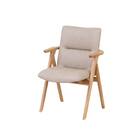 肘付きダイニングチェア(サヤ2 OAK/IV)【島忠ホームズ商品】 1枚目画像