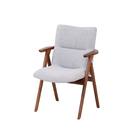 肘付きダイニングチェア(サヤ2 WN/GRY)【島忠ホームズ商品】 1枚目画像