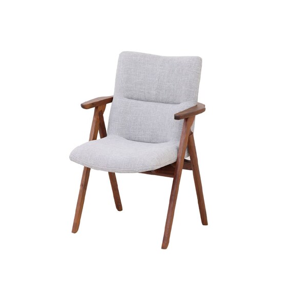 肘付きダイニングチェア(サヤ2 WN/GRY)【島忠ホームズ商品】 1枚目画像