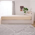 シングル 棚・照明・コンセント・収納付きベッドフレーム(ドレース フットBOX WH)【島忠ホームズ商品】 10枚目画像