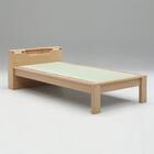 畳シングルベッドフレーム(スミカ キャビネット NA)【島忠ホームズ商品】 1枚目画像