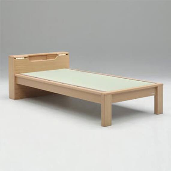 畳シングルベッドフレーム(スミカ キャビネット NA)【島忠ホームズ商品】 1枚目画像