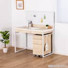 デスク(パネル付き ヴィネット BPS26CW)【島忠ホームズ商品】 3枚目画像