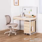 デスク(パネル付き ヴィネット BPS26CW)【島忠ホームズ商品】 5枚目画像