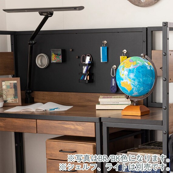 デスク(パネル付き ヴィネット BPS26CW)【島忠ホームズ商品】 7枚目画像