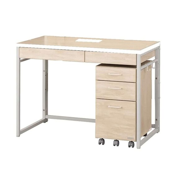 デスクワゴンセット(ヴィネット L-BPS26CW)【島忠ホームズ商品】 1枚目画像