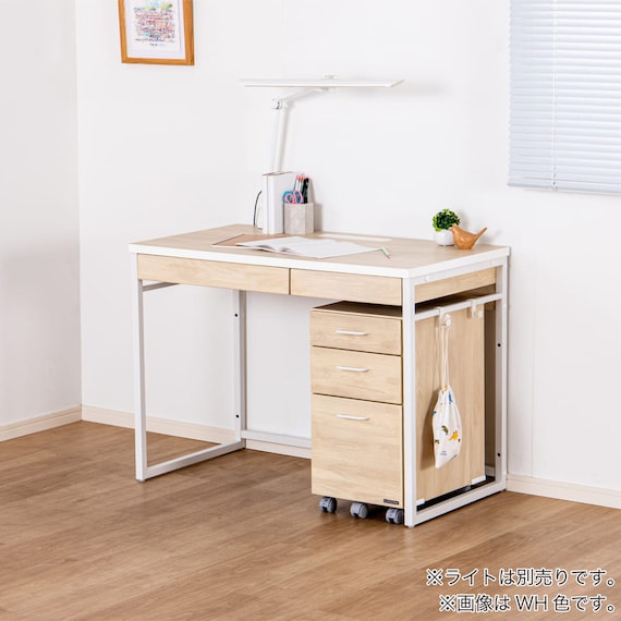 デスクワゴンセット(ヴィネット L-BPS26CW)【島忠ホームズ商品】 4枚目画像