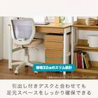 デスクワゴン(リニアミオ ZDC-32NA ナチュラル)【島忠ホームズ商品】 3枚目画像