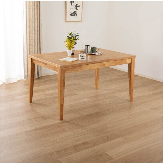 伸長式ダイニングテーブル(エニフ 130 LBR)【島忠ホームズ商品】 1枚目画像