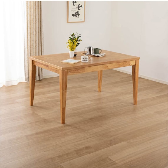 伸長式ダイニングテーブル(エニフ 130 LBR)【島忠ホームズ商品】 1枚目画像