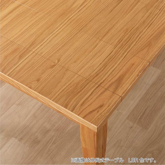 伸長式ダイニングテーブル(エニフ 130 LBR)【島忠ホームズ商品】 7枚目画像