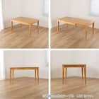 伸長式ダイニングテーブル(エニフ 130 LBR)【島忠ホームズ商品】 9枚目画像