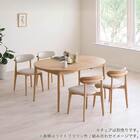 伸長式ダイニングテーブル(ロブロ 100 LBR)【島忠ホームズ商品】 3枚目画像