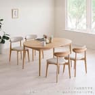 伸長式ダイニングテーブル(ロブロ 100 LBR)【島忠ホームズ商品】 3枚目画像