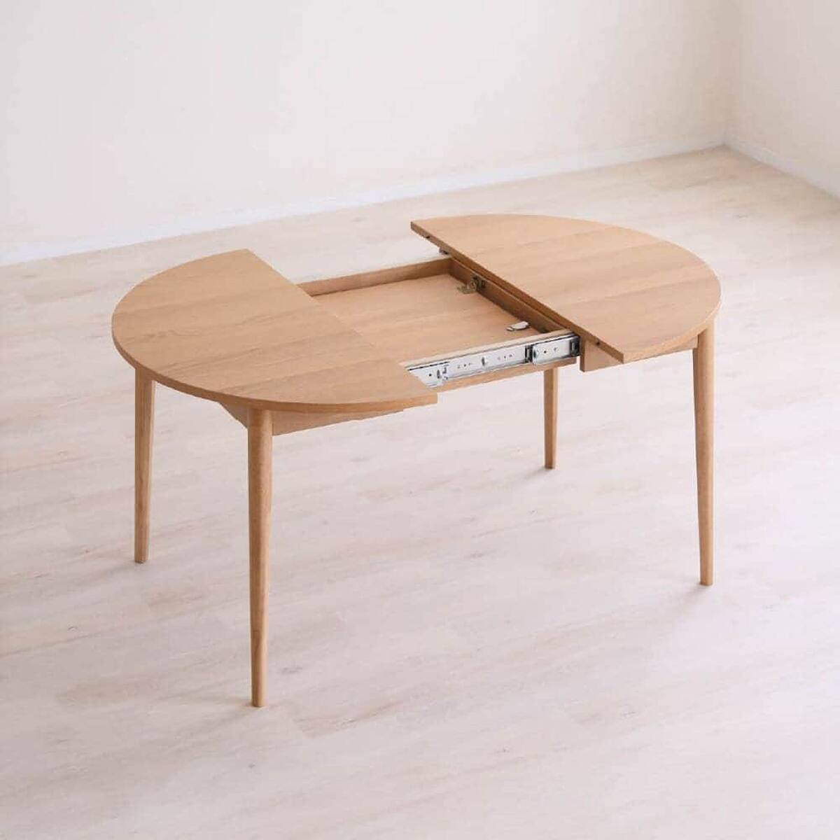 伸長式ダイニングテーブル(ロブロ 100 LBR)【島忠ホームズ商品