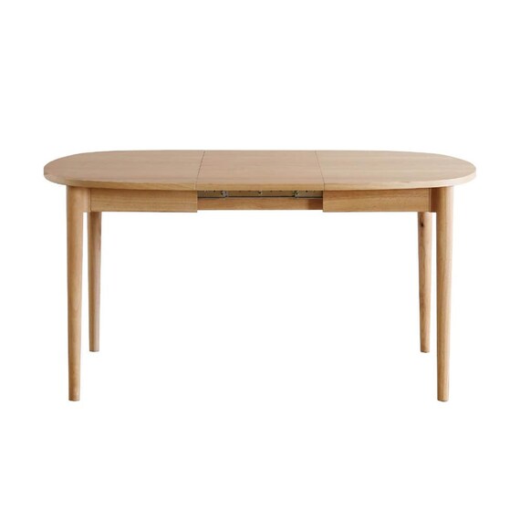 伸長式ダイニングテーブル(エリプス 105 LBR)【島忠ホームズ商品】 1枚目画像