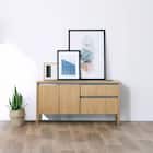 サイドボード(UD120SIDE LBR)【島忠ホームズ商品】 1枚目画像