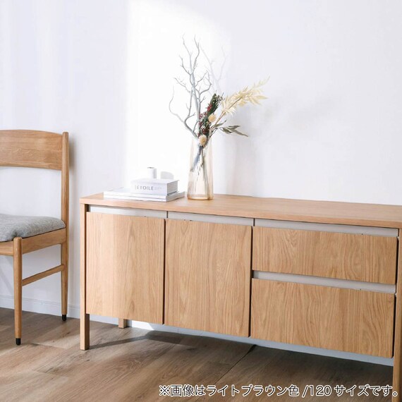 サイドボード(UD120SIDE LBR)【島忠ホームズ商品】 6枚目画像