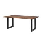 ダイニングテーブル(ビルト2 160 アイアン脚 WN)【島忠ホームズ商品】 1枚目画像