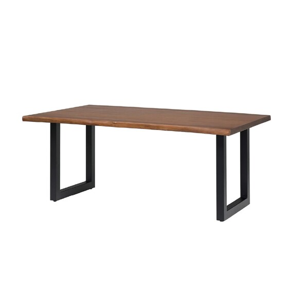 ダイニングテーブル(ビルト2 160 アイアン脚 WN)【島忠ホームズ商品】 1枚目画像