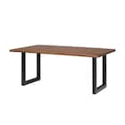 ダイニングテーブル(ビルト2 160 アイアン脚 WN)【島忠ホームズ商品】 1枚目画像