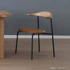 ダイニングチェア(ビルト2 WN)【島忠ホームズ商品】 2枚目画像