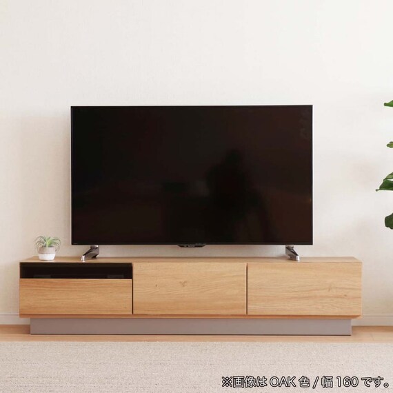 ローボード(ラピード140 OAK)【島忠ホームズ商品】 3枚目画像